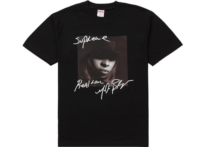 Supreme Mary J. Blige Tee Black - StockX News