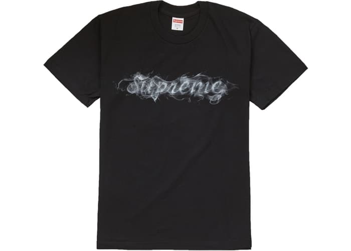 【希少S】Supreme Smoke Tee 黒 S シュプリーム スモークT Supreme Smoke Tee Black - StockX News