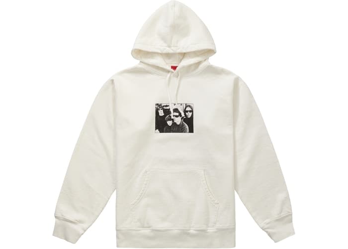 Supreme The Velvet Underground Hooded Sweatshirt White