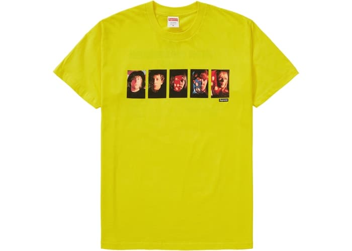 Supreme The Velvet Underground & Nico Tee Yellow