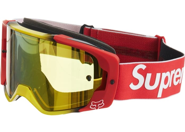 Supreme Honda Fox Racing Vue Goggles Red Fall/Winter 2019