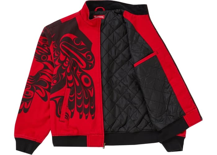 Supreme Makah Zip Up Jacket Red Fall/Winter 2019