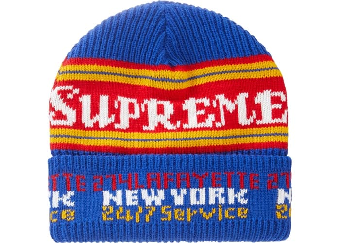 Supreme 2019 Basic Beanie w/ Tags - Red Hats, Accessories