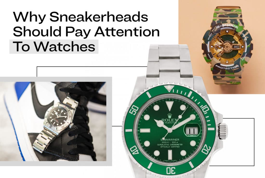 G-shock rolex sneakers