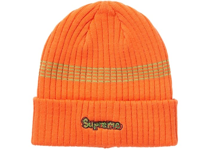 Surpeme Gonz Logo Beanie Orange