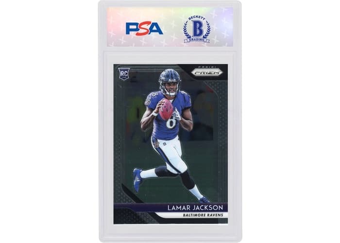 Lamar Jackson 2018 Panini Prizm Rookie #212