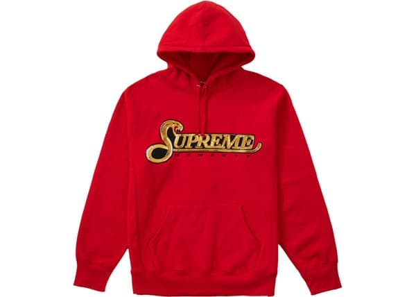 Supreme Viper Hoodie Red - StockX News