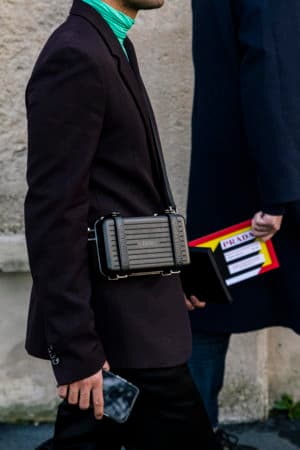 Dior x RIMOWA Personal Clutch On Strap Aluminium Black