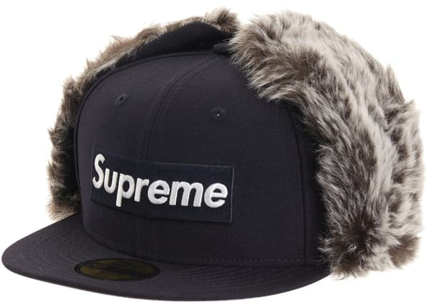 Supreme Earflap New Era Navy