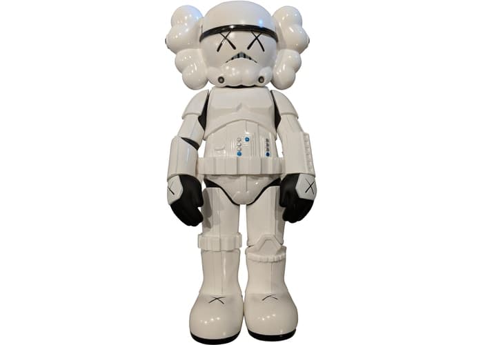 Most Expensive KAWS Figures in StockX History - KAWS Star Wars Storm Trooper
