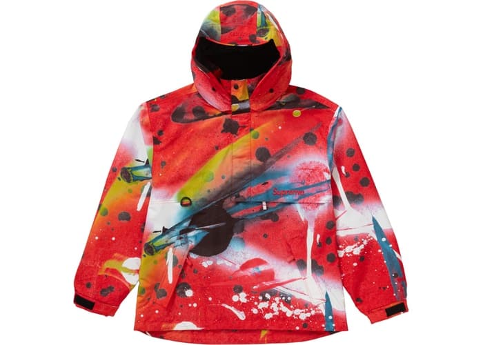 Supreme GORE-TEX Anorak Rammellzee Red