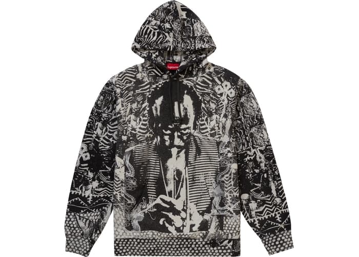 Supreme Miles Davis Hooded Sweatshirt Black Spring/Summer 2020