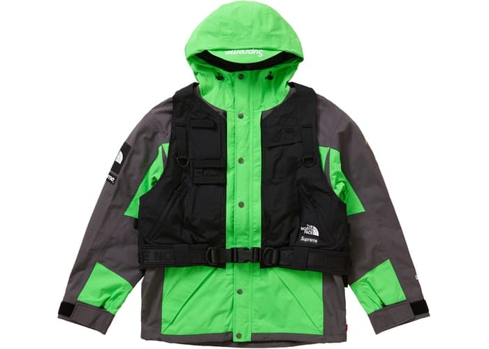 Supreme The North Face RTG Jacket + Vest Bright Green