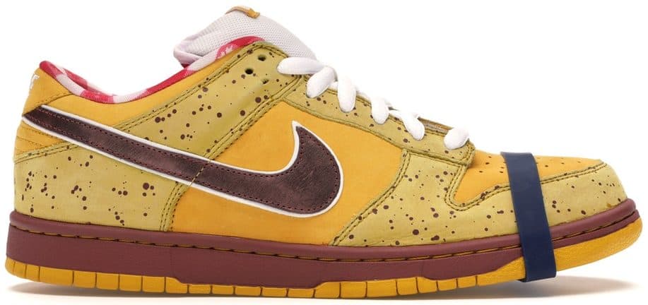 Most Expensive Nike Shoes in StockX History - Nike Dunk SB Low Yellow Lobster