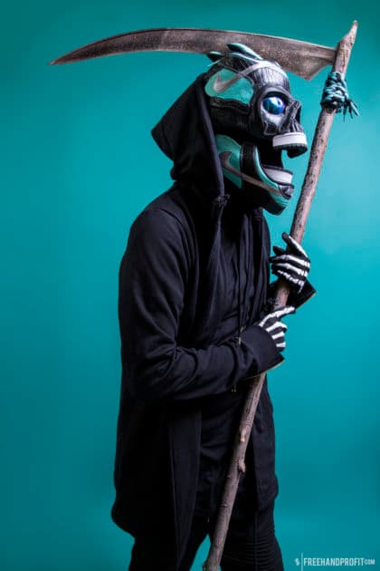 Tiffany Dunk Lows Grim Reaper Mask by Freehand Profit, featured in StockX's 