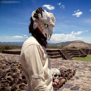 EQT Quetzalcoatl Mask by Freehand Profit, featured in No Curator by StockX.