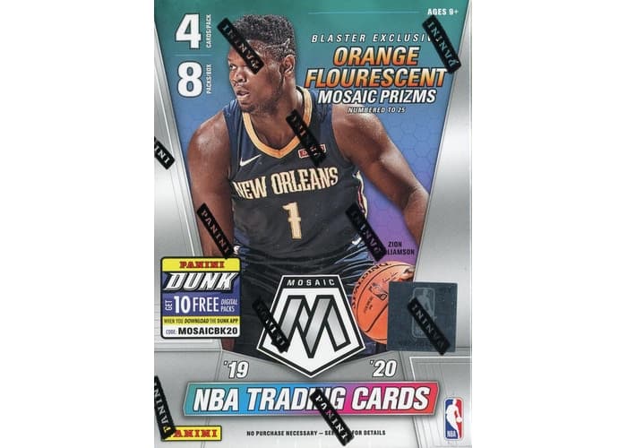 2019-20 Panini Mosaic Basketball Blaster Box
