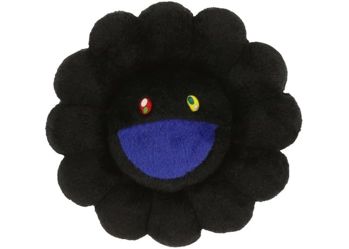 The Top 5 Takashi Murakami Flower Plushes - Black Plush
