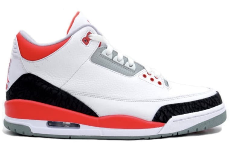 The Last Dance Jordan 3 OG Fire Red