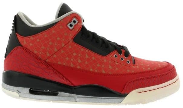 CHS red jordans 3