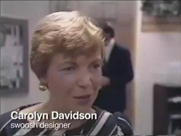 nike logo - carolyn davidson