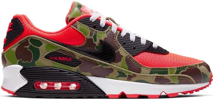 best new nike shoes - air max 90 camo