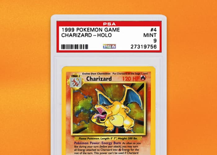 Win A PSA 9 Charizard Pokémon Card for $1