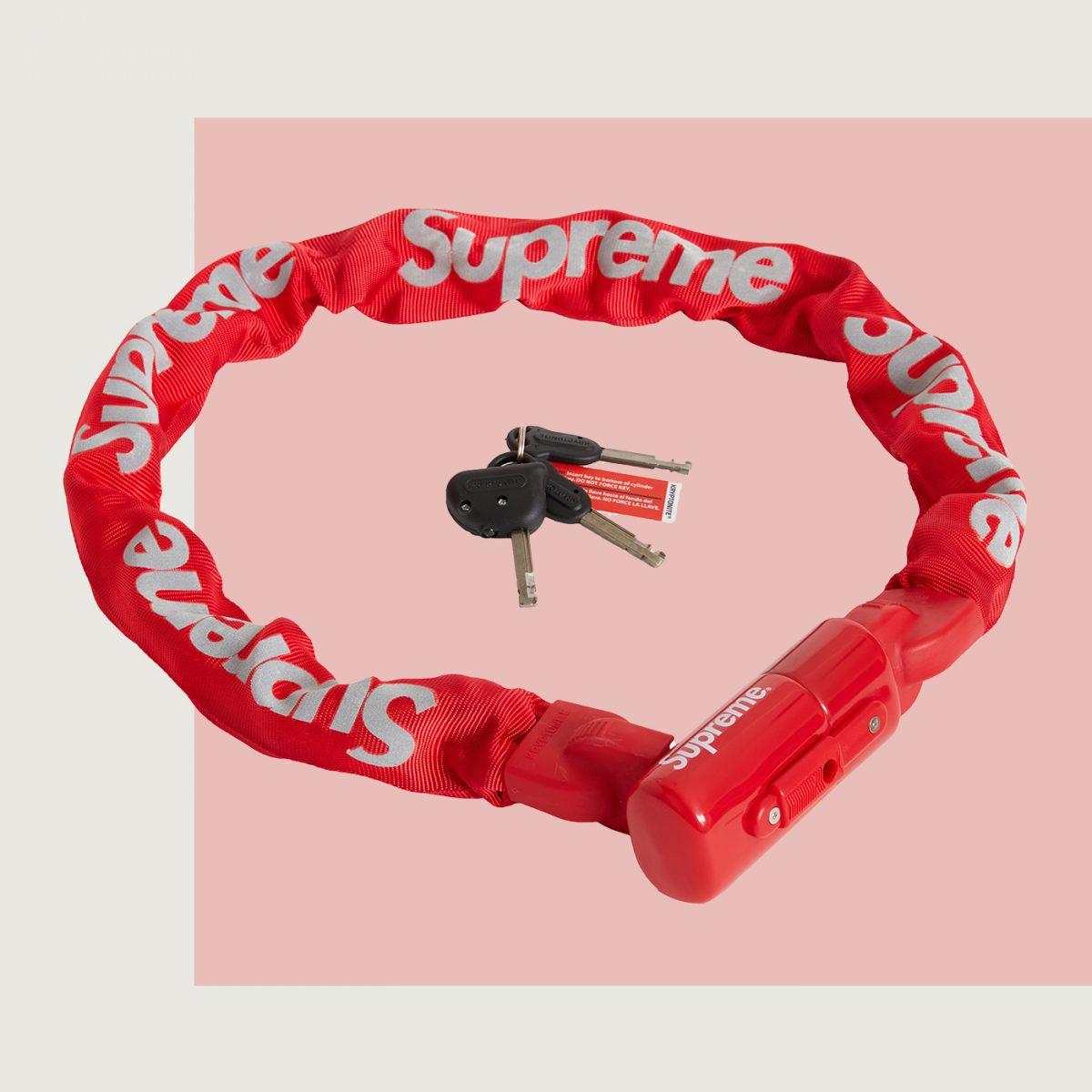 supreme kryptonite chain lock 新品-