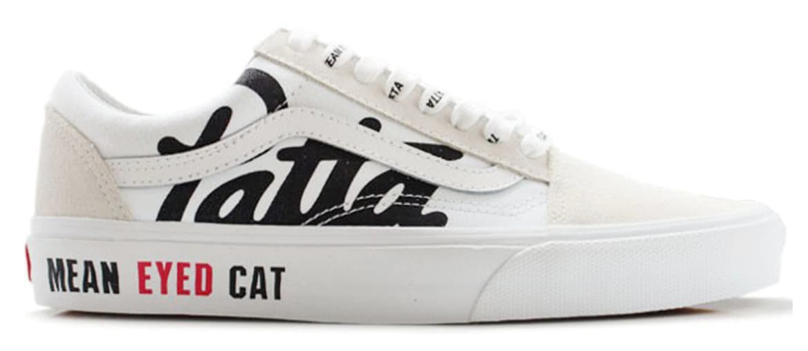 Die besten Patta Collabs: Vans Old Skool Patta Mean Eyed Cat White