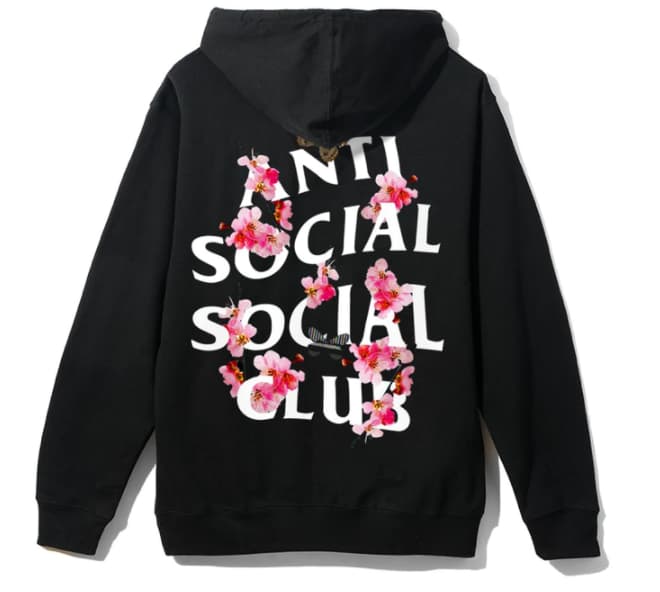 Hoodie Noir Anti Social Social Club Kkoch