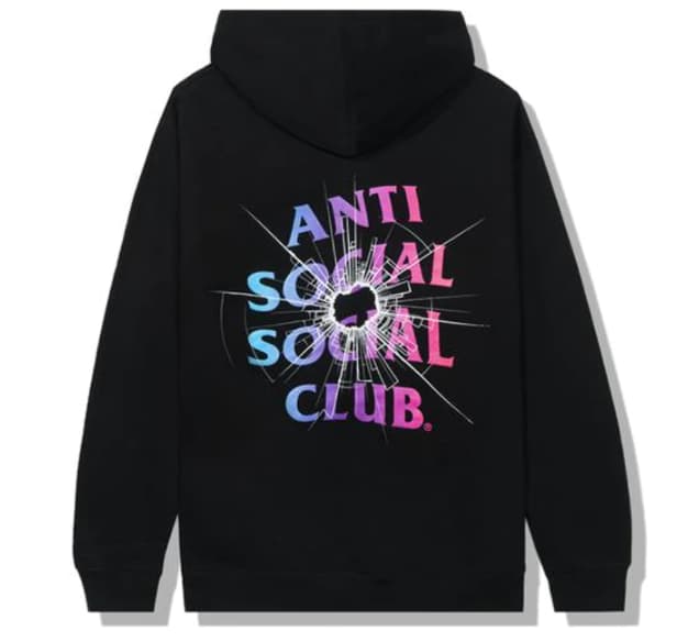 Hoodie noir Anti Social Social Club Femme