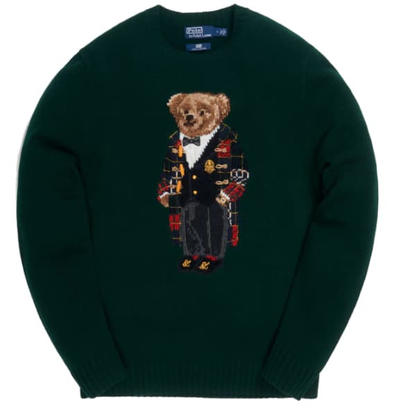 Sweat vert KITH Ralph Lauren