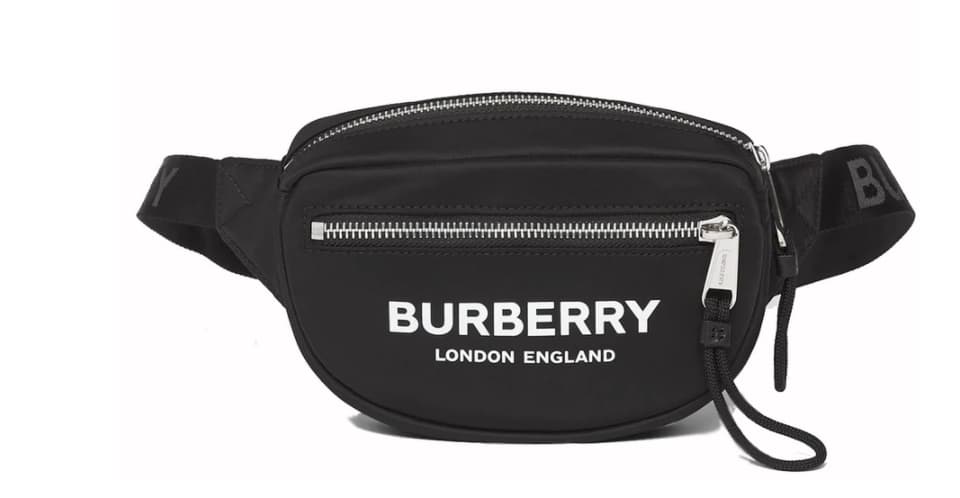 Burberry Cannon Bum Bag Black 