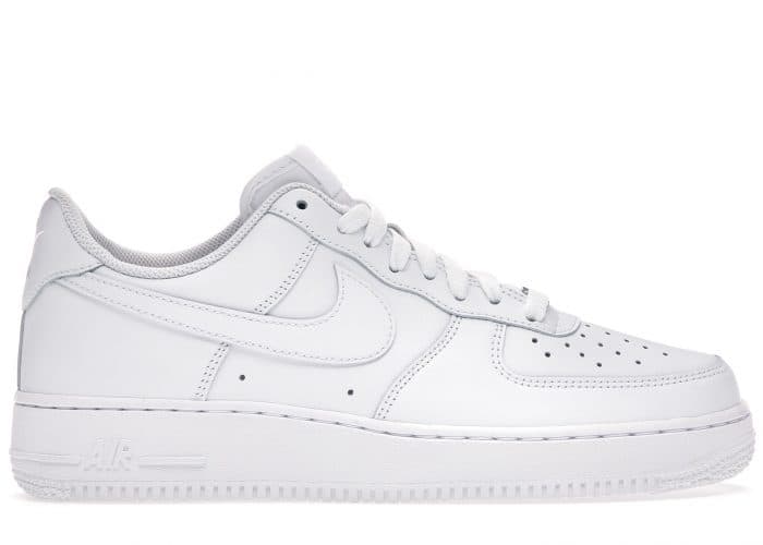 best nike air force 1s all-white
