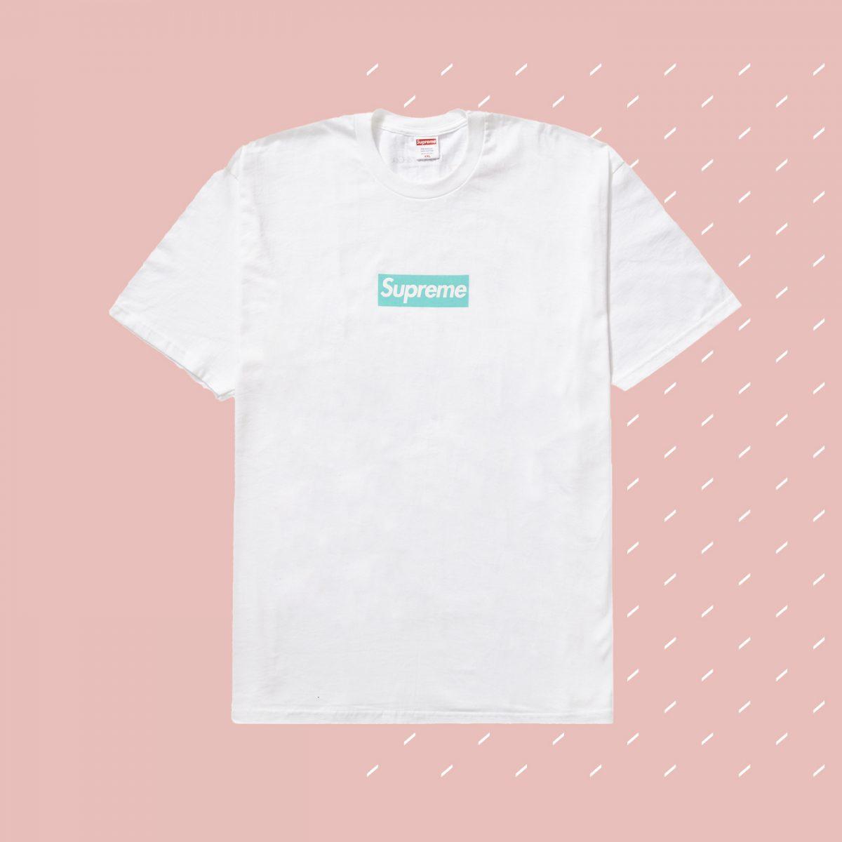 supreme Tiffany box logo tee Tシャツ M - Tシャツ/カットソー(半袖 ...