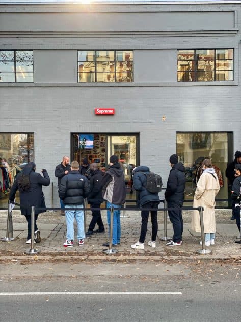 Supreme store Eröffnung in Berlin