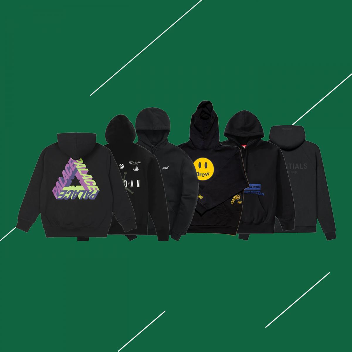 black hoodies selection
