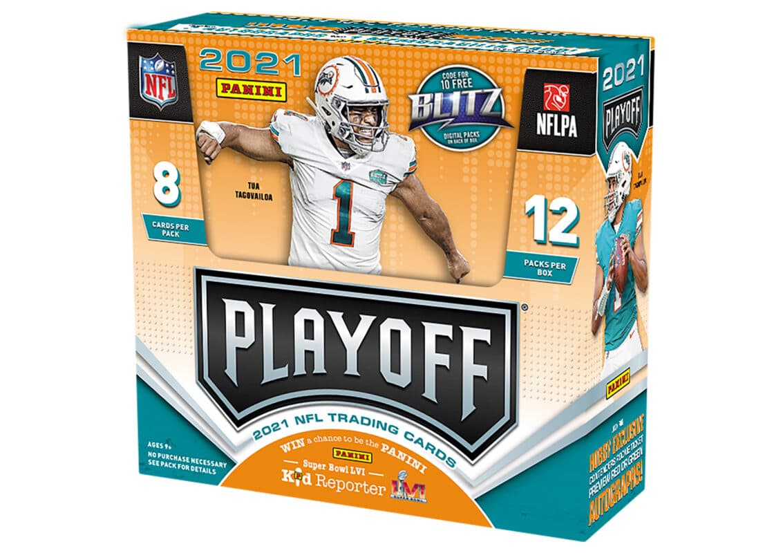 2021 Panini Playoff Football trading card releases