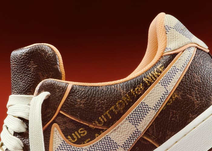 Virgil Abloh Nike x Louis Vuitton Air Force 1 Sneaker Auction Hits