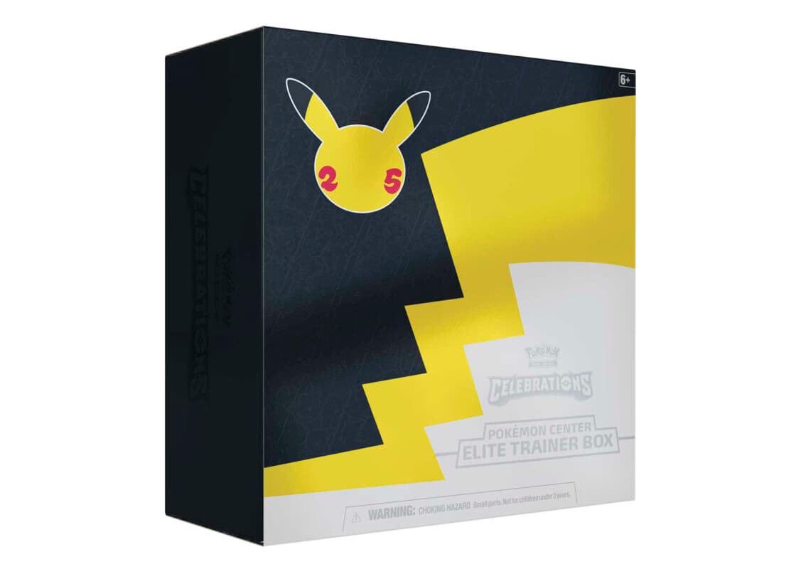 Celebrations Pokémon Center Exclusive Elite Trainer Box