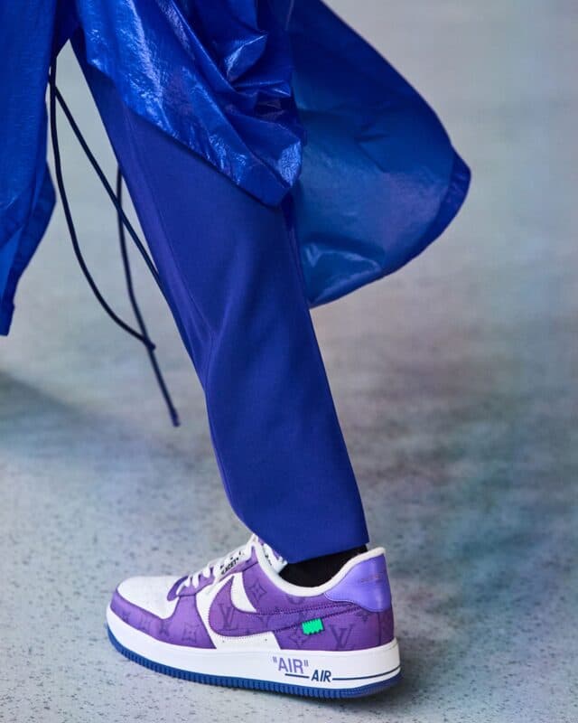 Louis Vuitton Nike Air Force 1: Virgil's SS22 Show makes legs go
