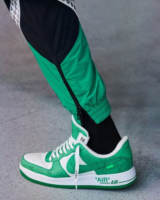 LOUIS VUITTON x NIKE AIR FORCE 1 Calf Leather By Virgil Abloh Only