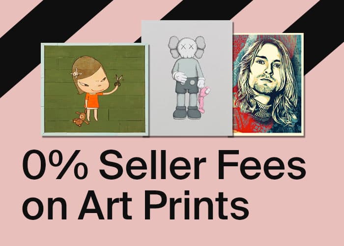 0% Seller Fees on Art Prints