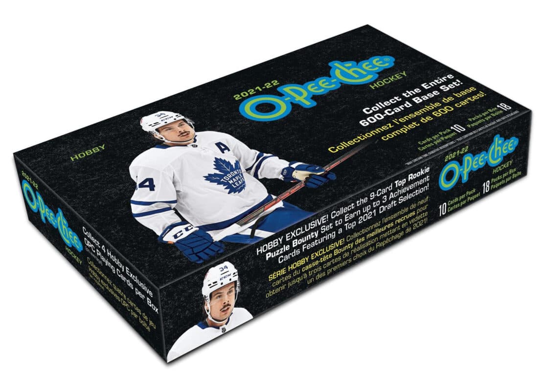 2021-22 Upper Deck O-Pee-Chee Hockey trading card release
