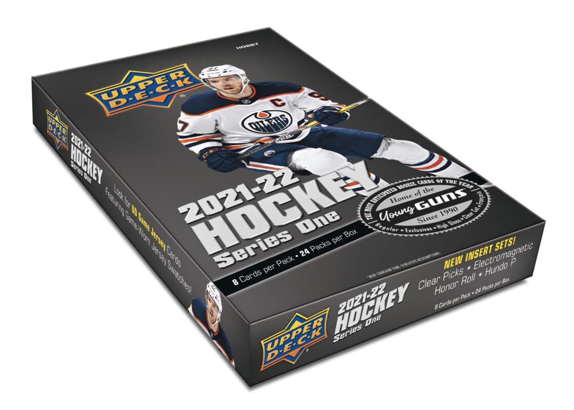 2021-22 Upper Deck Series One Hockey Hobby Box