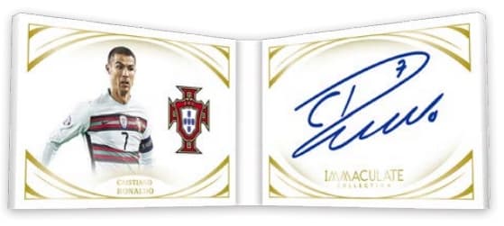 2021 Panini Immaculate Soccer trading card releases