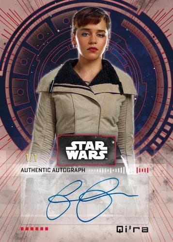 2022 Topps Star Wars Signature Series trading card releases