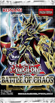 Yu-Gi-Oh! TCG Battle of Chaos Booster pack trading card releases