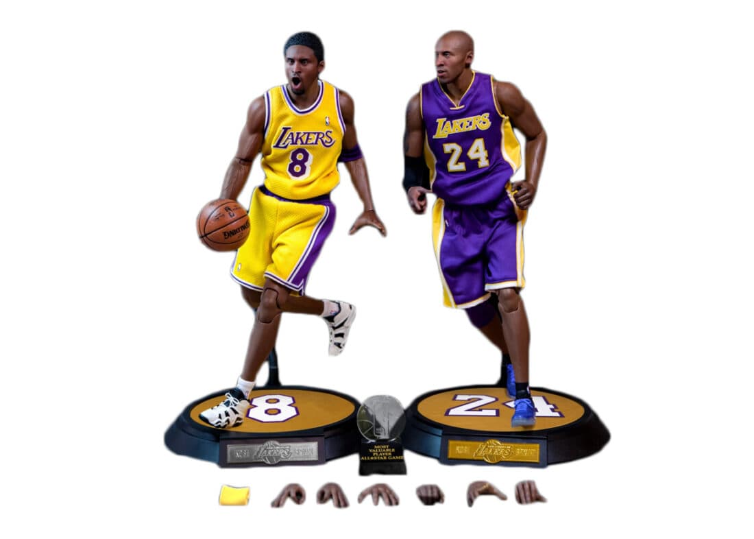 Enterbay-NBA-Collection-Kobe-Bryant-LA-Lakers-1-6-Real-Masterpiece-2-Pack-Figure