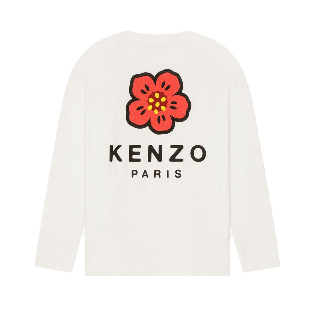KENZO-x-Nigo-Boke-Flower-L-S-T-Shirt-Whit